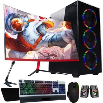 Ramtech Fullforce FF92 Harici GeForce GTX 1650 Ekran Kartlı Intel Core i5-4570 8 GB Ram DDR3 128 GB SSD FreeDos Masaüstü Bilgisayar