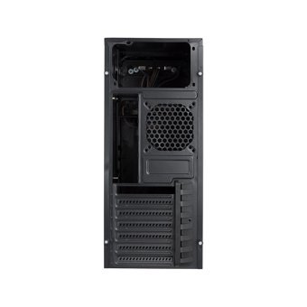 Power Boost VK-1626 1 Fanlı Siyah Dikey Kullanım Mid Tower Boş Bilgisayar Kasası