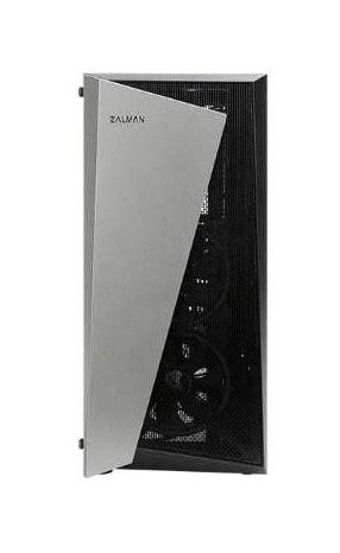 Zalman S4-PLUS(BL) RGB Mesh Sıvı Soğutmalı 8 Fanlı Siyah Dikey Kullanım Mid Tower Oyuncu Bilgisayar Kasası