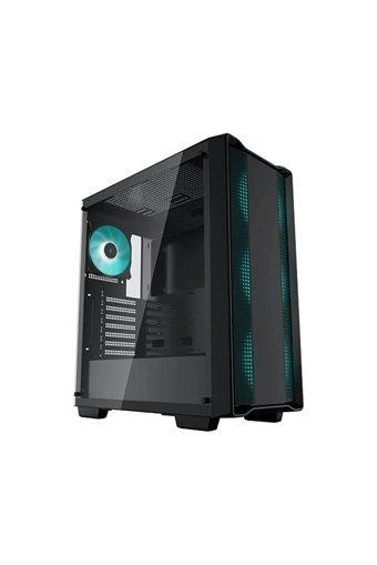 Deep Cool CC560 RGB Mesh Sıvı Soğutmalı 6 Fanlı Siyah Dikey Kullanım Mid Tower Oyuncu Bilgisayar Kasası