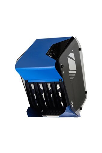 Rush Jr Capper RCA801 RGB Mesh 5 Fanlı Siyah Dikey Kullanım Full Tower Oyuncu Bilgisayar Kasası