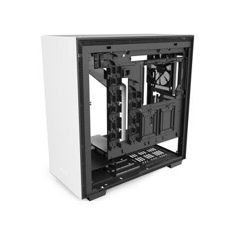 Nzxt H710i CA-H710I-W1 5 Fanlı Beyaz Dikey Kullanım Mid Tower Oyuncu Bilgisayar Kasası