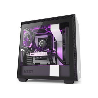 Nzxt H710i CA-H710I-W1 5 Fanlı Beyaz Dikey Kullanım Mid Tower Oyuncu Bilgisayar Kasası