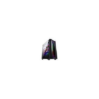 Rampage Grand RGB Sıvı Soğutmalı 6 Fanlı Siyah Dikey Kullanım Mid Tower Oyuncu Bilgisayar Kasası