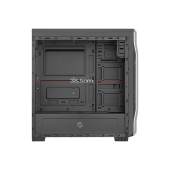 Frisby FC-9345G RGB Mesh Sıvı Soğutmalı 4 Fanlı Siyah Dikey Kullanım Full Tower Oyuncu Bilgisayar Kasası