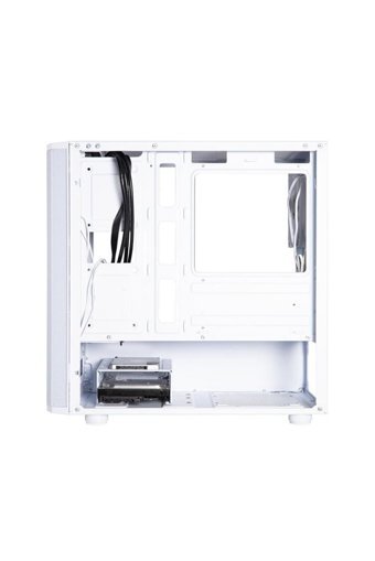 BitFenix Nova Mesh Se Nsm-150 RGB Mesh 3 Fanlı Beyaz Dikey Kullanım Micro ATX Oyuncu Bilgisayar Kasası