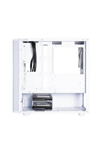 BitFenix Nova Mesh Se Nsm-150 RGB Mesh 3 Fanlı Beyaz Dikey Kullanım Micro ATX Oyuncu Bilgisayar Kasası