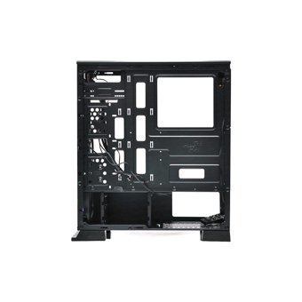 Dark Raider RGB Mesh Sıvı Soğutmalı 6 Fanlı Siyah Dikey Kullanım Mid Tower Oyuncu Bilgisayar Kasası