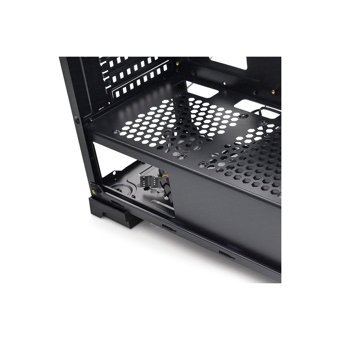 Dark Raider RGB Mesh Sıvı Soğutmalı 6 Fanlı Siyah Dikey Kullanım Mid Tower Oyuncu Bilgisayar Kasası
