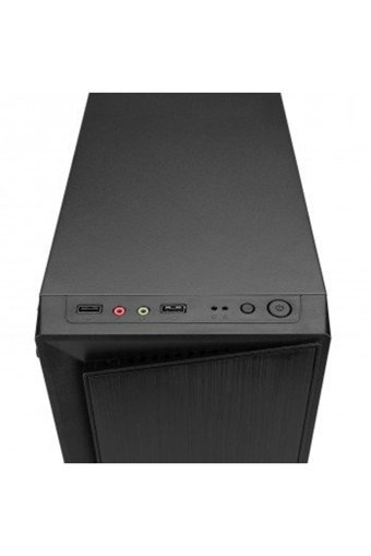 Everest Blazon RGB Mesh 1 Fanlı Siyah Dikey Kullanım Micro ATX Oyuncu Bilgisayar Kasası
