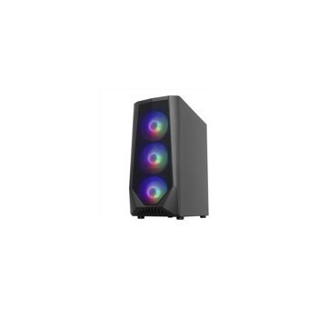 Frisby FC-9380G RGB Mesh Sıvı Soğutmalı 4 Fanlı Siyah Dikey Kullanım Mid Tower Oyuncu Bilgisayar Kasası
