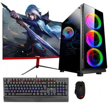 Dragos DRx353 ATM00000695 Harici GeForce GTX 750 Ti Ekran Kartlı Intel Core i3-10100F 16 GB Ram DDR4 256 GB SSD FreeDos Masaüstü Bilgisayar