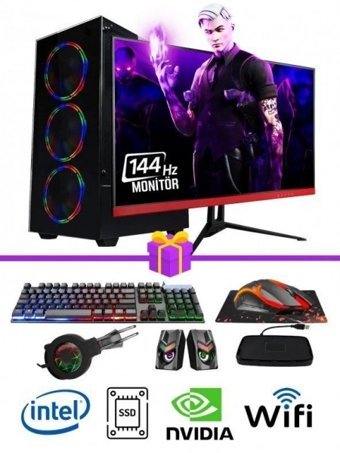 Ramtech Fullforce FF112 Harici GeForce GTX 750 Ekran Kartlı Intel Xeon X5660 32 GB Ram DDR4 256 GB SSD FreeDos Masaüstü Bilgisayar