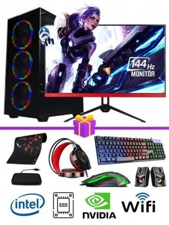 Ramtech Fullforce FF113 Harici GeForce GTX 750 Ti Ekran Kartlı Intel Xeon X5660 32 GB Ram DDR4 128 GB SSD FreeDos Masaüstü Bilgisayar