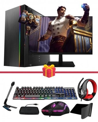 Ramtech DG176 Harici GeForce GT 740 Ekran Kartlı Intel Core i5-3350P 8 GB Ram DDR3 256 GB SSD FreeDos Masaüstü Bilgisayar