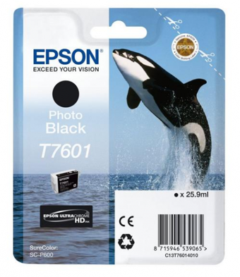 Epson T7601 Orijinal Siyah Mürekkep Kartuş