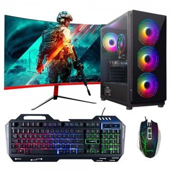 Turbox Tx149 (ATM00000254) Harici GeForce GT 740 Ekran Kartlı Intel Core i7 2600 8 GB DDR3 256 GB SSD 23.8 inç FHD FreeDos All In One Oyuncu Bilgisiyarı