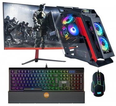 Dragos DRx786 ATM00001099 Harici GeForce GTX 1050 Ti Ekran Kartlı AMD Ryzen 5 3600 8 GB Ram DDR4 256 GB SSD FreeDos Masaüstü Bilgisayar