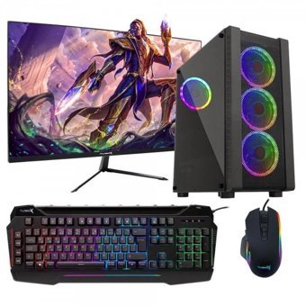 Turbox Tx1150 (ATM00001433) Harici GeForce GT 740 Ekran Kartlı Intel Core i5 3470 8 GB DDR3 256 GB SSD 23.8 inç FHD FreeDos All In One Oyuncu Bilgisiyarı