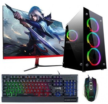 Turbox Tx1169 (ATM00001452) Harici GeForce GTX 750 Ekran Kartlı Intel Core i5 3470 8 GB DDR3 256 GB SSD 27 inç FHD FreeDos All In One Oyuncu Bilgisiyarı