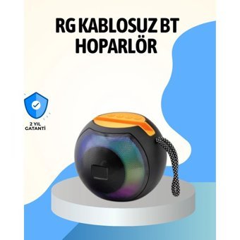 Astraltech Rgb LED Işıklı Güçlü Baslı Kablosuz Hoparlör