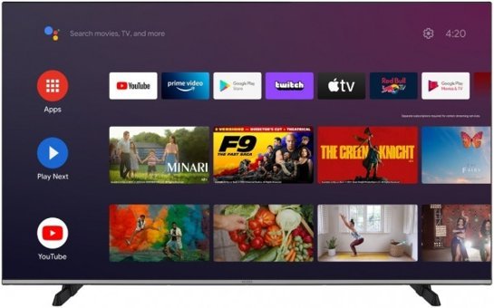 Vestel 55UA9630 55 inç 4K Ultra HD 139 Ekran Çerçevesiz Flat Uydu Alıcılı Smart Led Android Televizyon