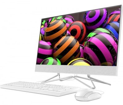 HP 200 G4 205R0ES Dahili UHD Graphics Ekran Kartlı Intel Core i3 10110U 4 GB Ram DDR4 256 GB SSD 21.5 inç Full HD FreeDos All in One Bilgisayar