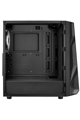 Aerocool AirHawk Duo RGB Mesh 3 Fanlı Siyah Dikey Kullanım ATX Oyuncu Bilgisayar Kasası
