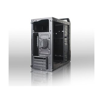 Power Boost VK-V02M 1 Fanlı Siyah Dikey Kullanım Micro ATX Boş Bilgisayar Kasası
