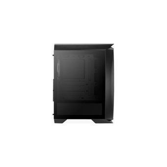 Aerocool Aero One Duo RGB Mesh Sıvı Soğutmalı 6 Fanlı Siyah Dikey Kullanım ITX Oyuncu Bilgisayar Kasası