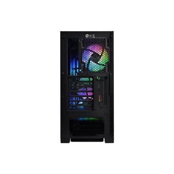 Thermaltake Commander G33 RGB Mesh Sıvı Soğutmalı 3 Fanlı Siyah Dikey Kullanım Mid Tower Oyuncu Bilgisayar Kasası