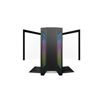 Lian LI Lancool II - Black RGB Mesh 2 Fanlı Siyah Dikey Kullanım Mid Tower Oyuncu Bilgisayar Kasası