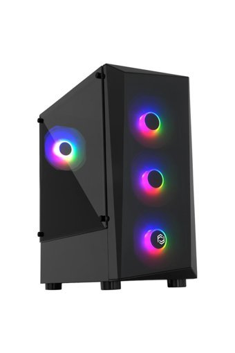 Frisby FC-8935G RGB 5 Fanlı Siyah Dikey Kullanım ATX Oyuncu Bilgisayar Kasası
