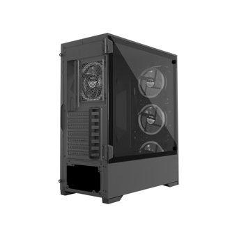 Frisby FC-9310G RGB Sıvı Soğutmalı 6 Fanlı Siyah Dikey Kullanım ATX Oyuncu Bilgisayar Kasası