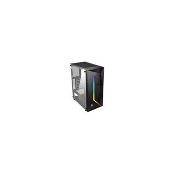 MSI Mag Vampiric 100L RGB Mesh Sıvı Soğutmalı 6 Fanlı Siyah Dikey Kullanım Micro ATX Oyuncu Bilgisayar Kasası