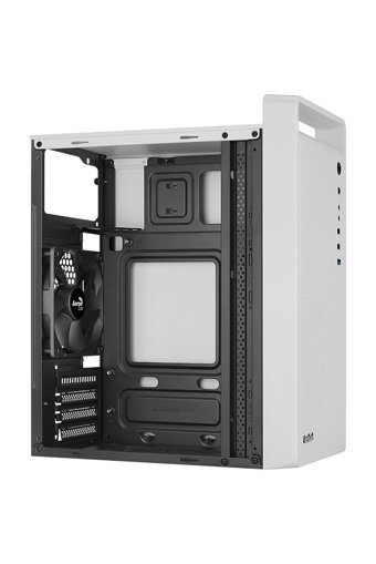 Aerocool CS107V2 Mesh Sıvı Soğutmalı 3 Fanlı Beyaz Dikey Kullanım Micro ATX Oyuncu Bilgisayar Kasası