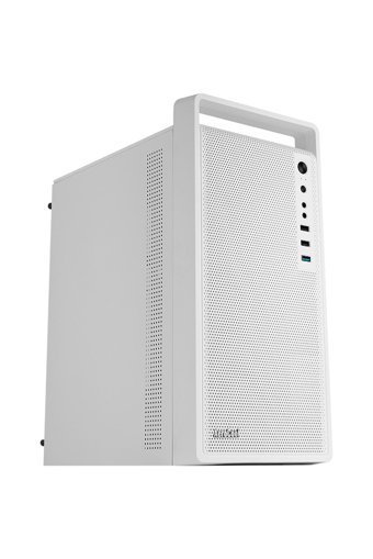Aerocool CS107V2 Mesh Sıvı Soğutmalı 3 Fanlı Beyaz Dikey Kullanım Micro ATX Oyuncu Bilgisayar Kasası