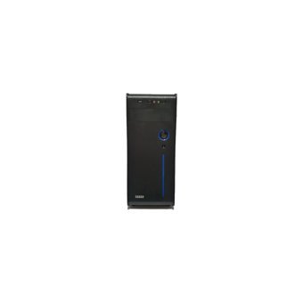 Canar 939 Blue 3 Fanlı Siyah Dikey Kullanım Micro ATX Boş Bilgisayar Kasası