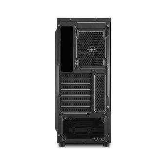Sharkoon RGB-Slıder RGB 4 Fanlı Siyah Dikey Kullanım Mid Tower Oyuncu Bilgisayar Kasası