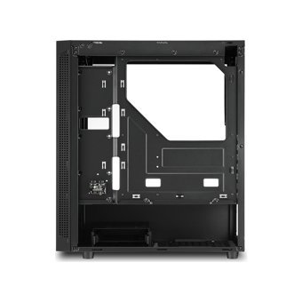 Sharkoon RGB-Slıder RGB 4 Fanlı Siyah Dikey Kullanım Mid Tower Oyuncu Bilgisayar Kasası