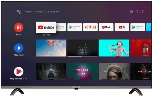 Arçelik A43 B 685 43 inç FULL HD 108 Ekran Çerçevesiz Flat Uydu Alıcılı Smart Led Android Televizyon
