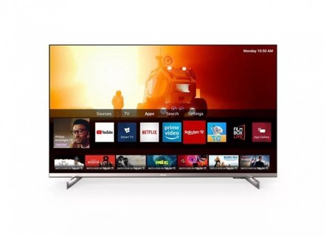 Philips 50PUS7556 50 inç 4K Ultra HD 126 Ekran Çerçevesiz Flat Uydu Alıcılı Smart Led Saphi Televizyon