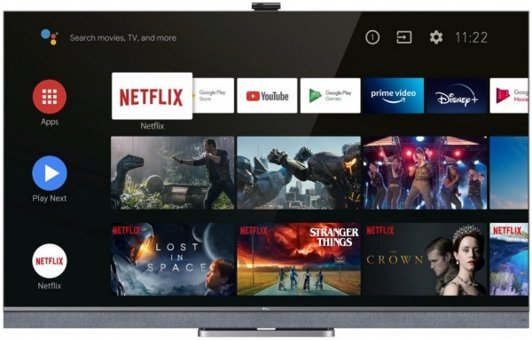 TCL 65C825 65 inç 4K Ultra HD 164 Ekran Çerçevesiz Flat Uydu Alıcılı Smart Led Android Televizyon