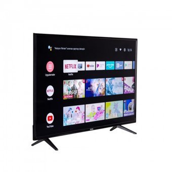 Vestel 43UA9500 43 inç 4K Ultra HD 108 Ekran Çerçevesiz Flat Uydu Alıcılı Smart Led Android Televizyon