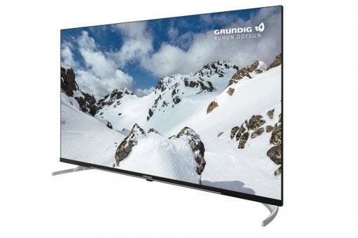 Grundig Rio 65 GHU 8900 S 65 inç 4K Ultra HD 164 Ekran Çerçevesiz Flat Uydu Alıcılı Smart Led Android Televizyon