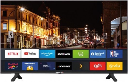Awox B224300FH/S/V 43 inç FULL HD 108 Ekran Flat Uydu Alıcılı Smart Led VIDAA Televizyon