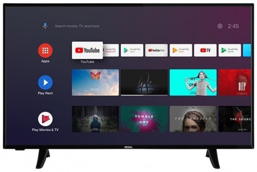 Regal 43R654FA9R 43 inç FULL HD 108 Ekran Çerçevesiz Flat Uydu Alıcılı Smart Led Android Televizyon
