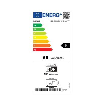 Daewoo 50DM54UR 50 inç 4K Ultra HD 126 Ekran Flat Uydu Alıcılı Smart Led Televizyon