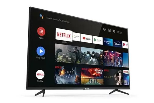 TCL 50P615 50 inç 4K Ultra HD 126 Ekran Çerçevesiz Flat Uydu Alıcılı Smart Led Android Televizyon