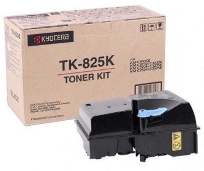 Kyocera TK-825BK  Orijinal Siyah Toner